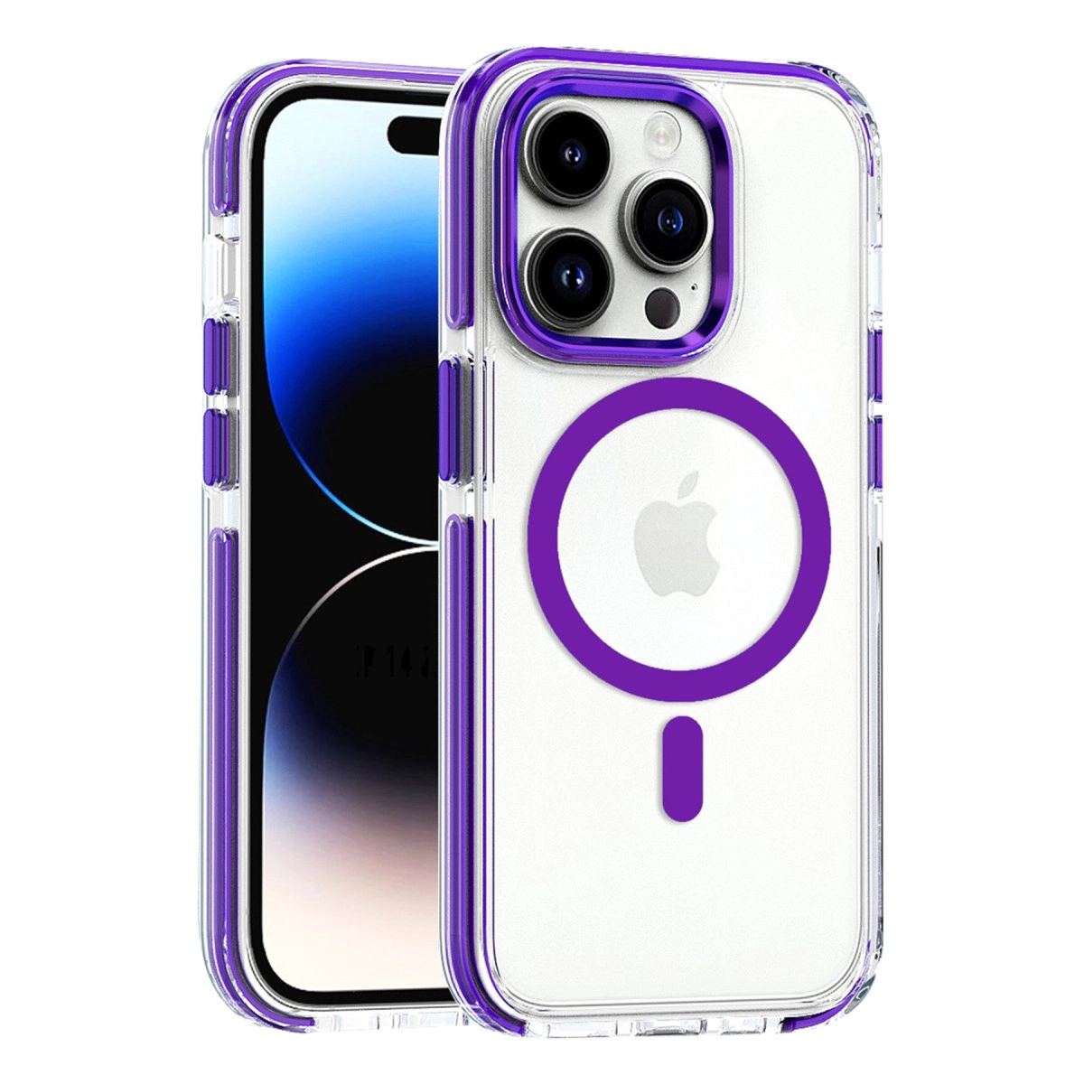 Joko Apple İphone 15 Pro Max Bella Magsafe Kapak - Derin Mor