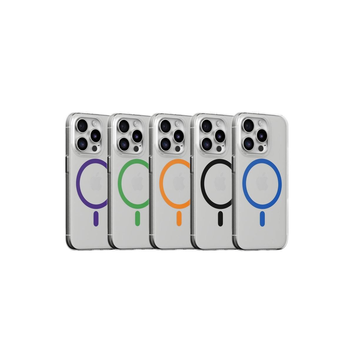 Joko Apple İphone 14 Pro Max Kılıf Bubble Magsafe Kapak - Mor