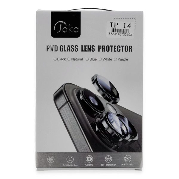 Joko Apple İphone 15 Pvd Metal Kamera Lens - Turuncu