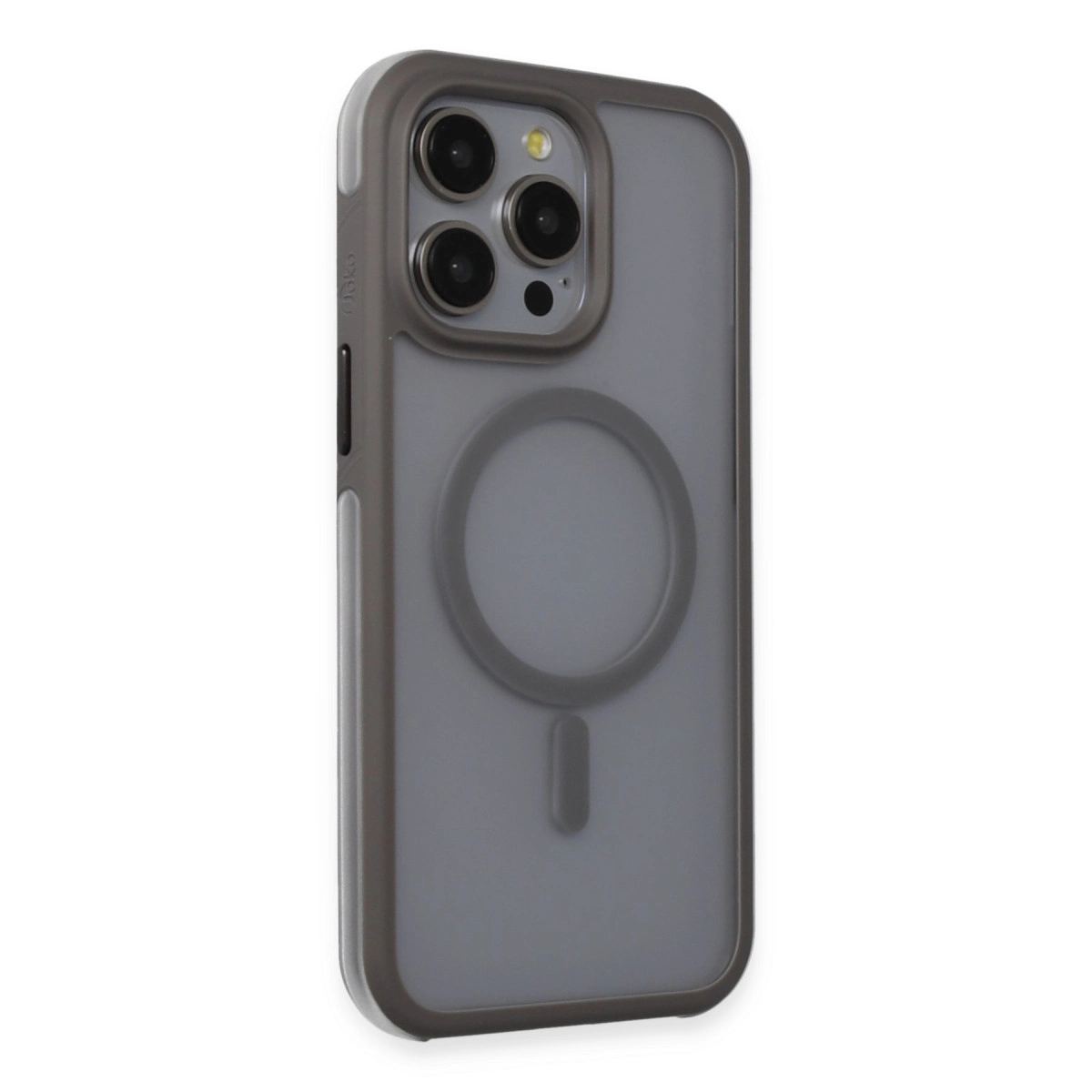 Joko Apple İphone 15 Pro Toras Airbag Magsafe Kapak - Titan Gri