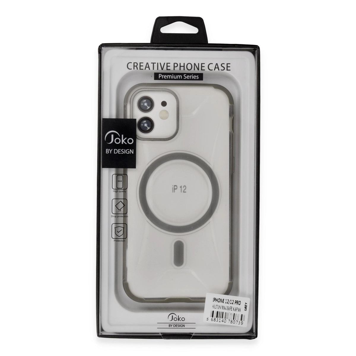 Joko Apple İphone 12 Hilton Magsafe Kapak - Derin Mor