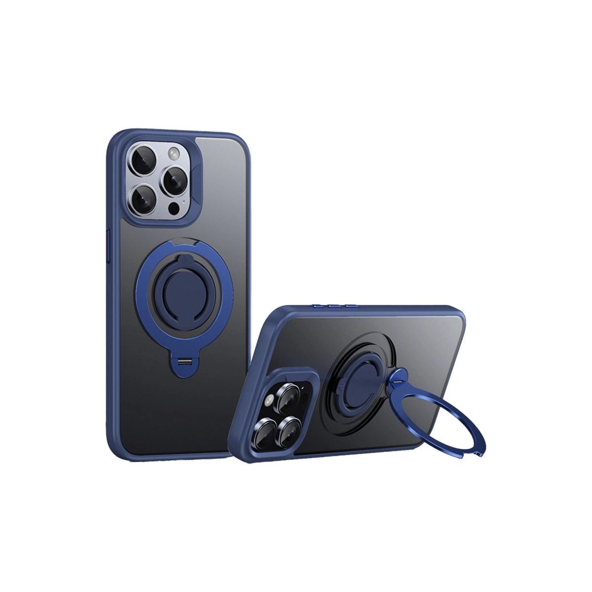 Joko Apple İphone 15 Pro Max Avatar 360 Dönen Magsafe Kapak - Lacivert