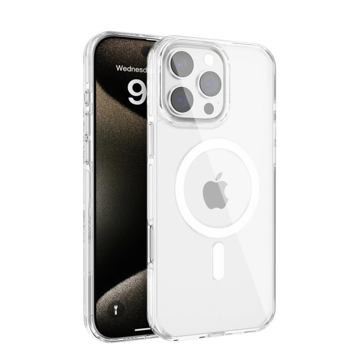 Joko Apple İphone 16 Pro Max Gleam Pc Sert Magsafe Kılıf - Şeffaf