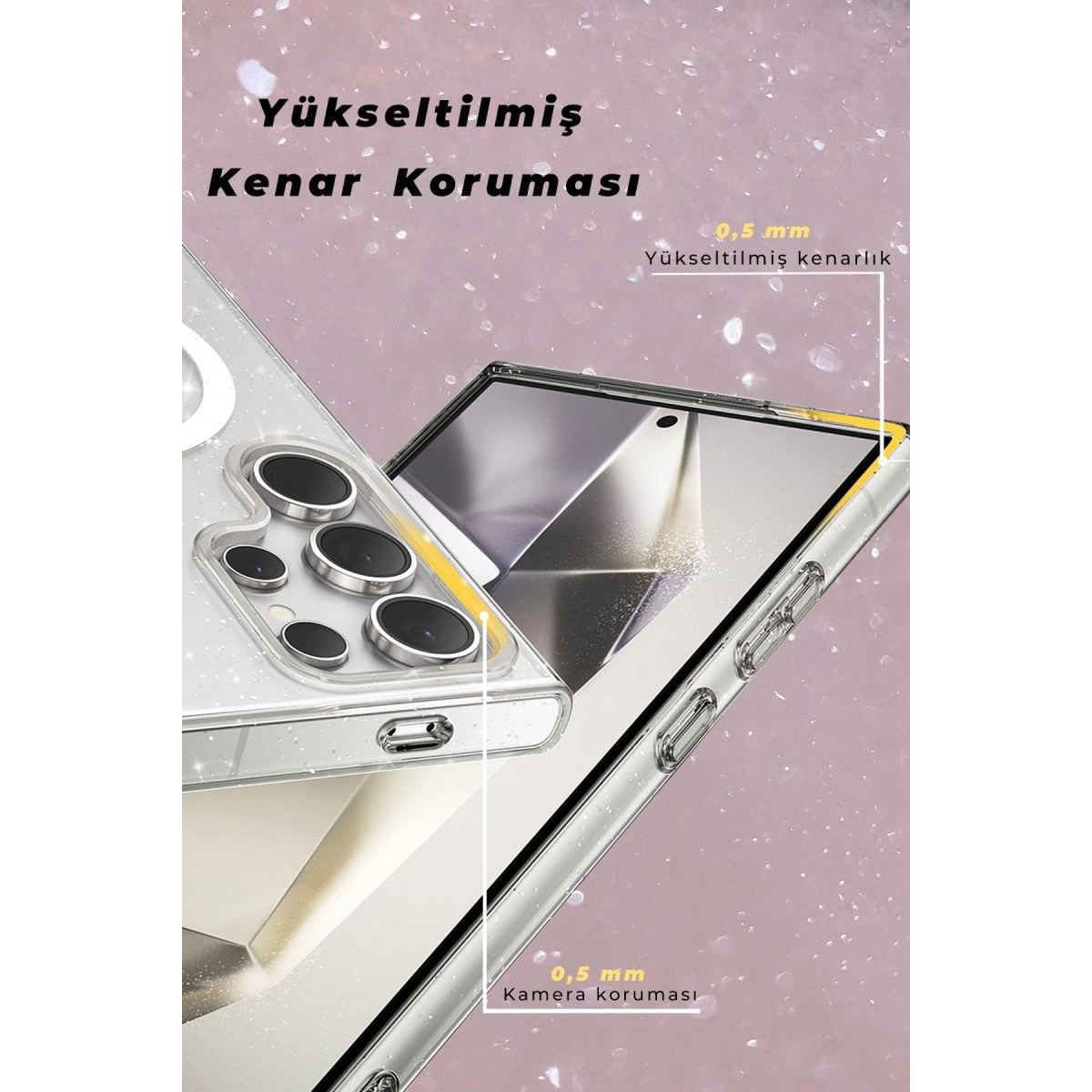 Joko Samsung Galaxy S24 Ultra Kılıf  Magsafe Kapak - Siyah