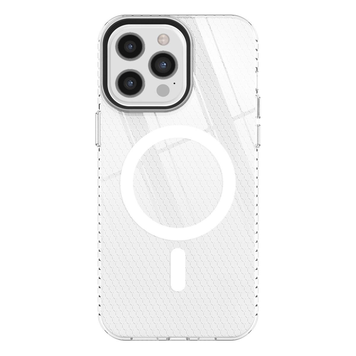 Apple İphone 12 Pro Max Kılıf Beta Magneticsafe Silikon - Şeffaf
