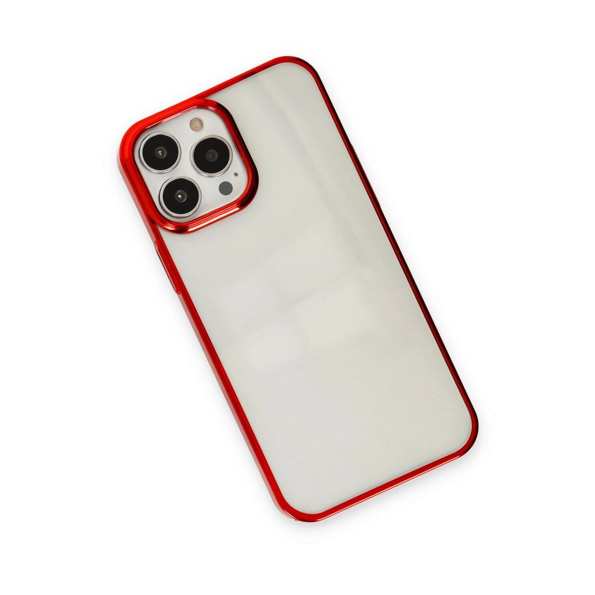 Apple İphone 14 Pro Max Kılıf Element Silikon - Kırmızı