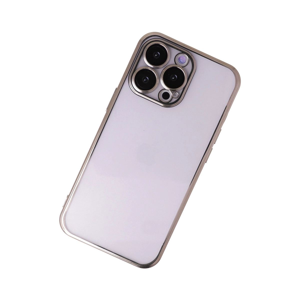 Apple İphone 14 Pro Kılıf Razer Lensli Silikon - Gold
