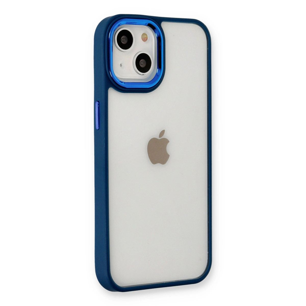 Apple İphone 14 Plus Kılıf Dora Kapak - Mavi