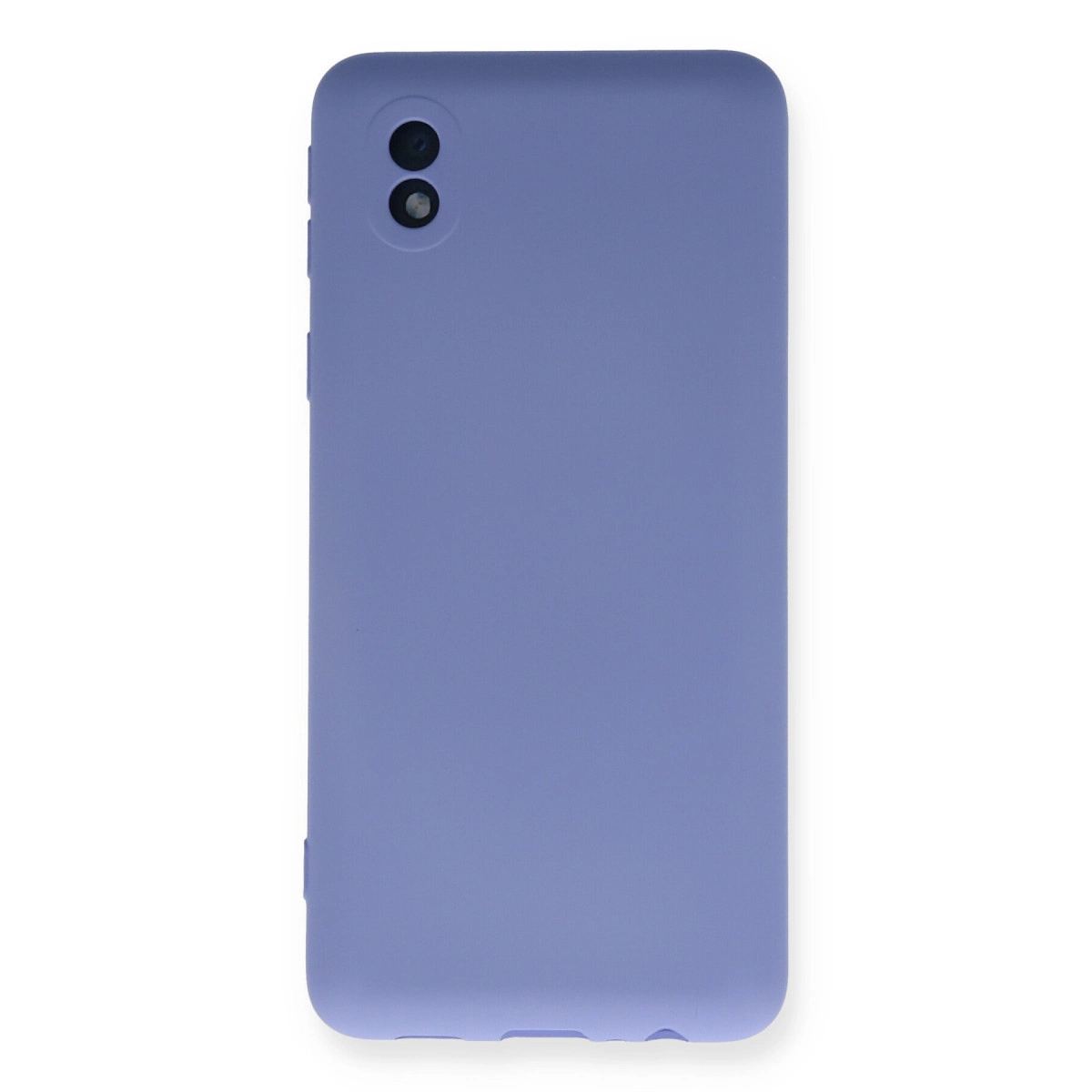 Samsung Galaxy A01 Core Kılıf Nano İçi Kadife Silikon - Lila