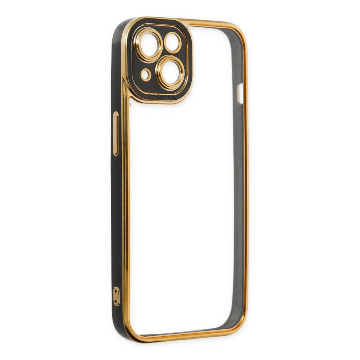Apple İphone 14 Plus Kılıf Liva Lens Silikon - Siyah