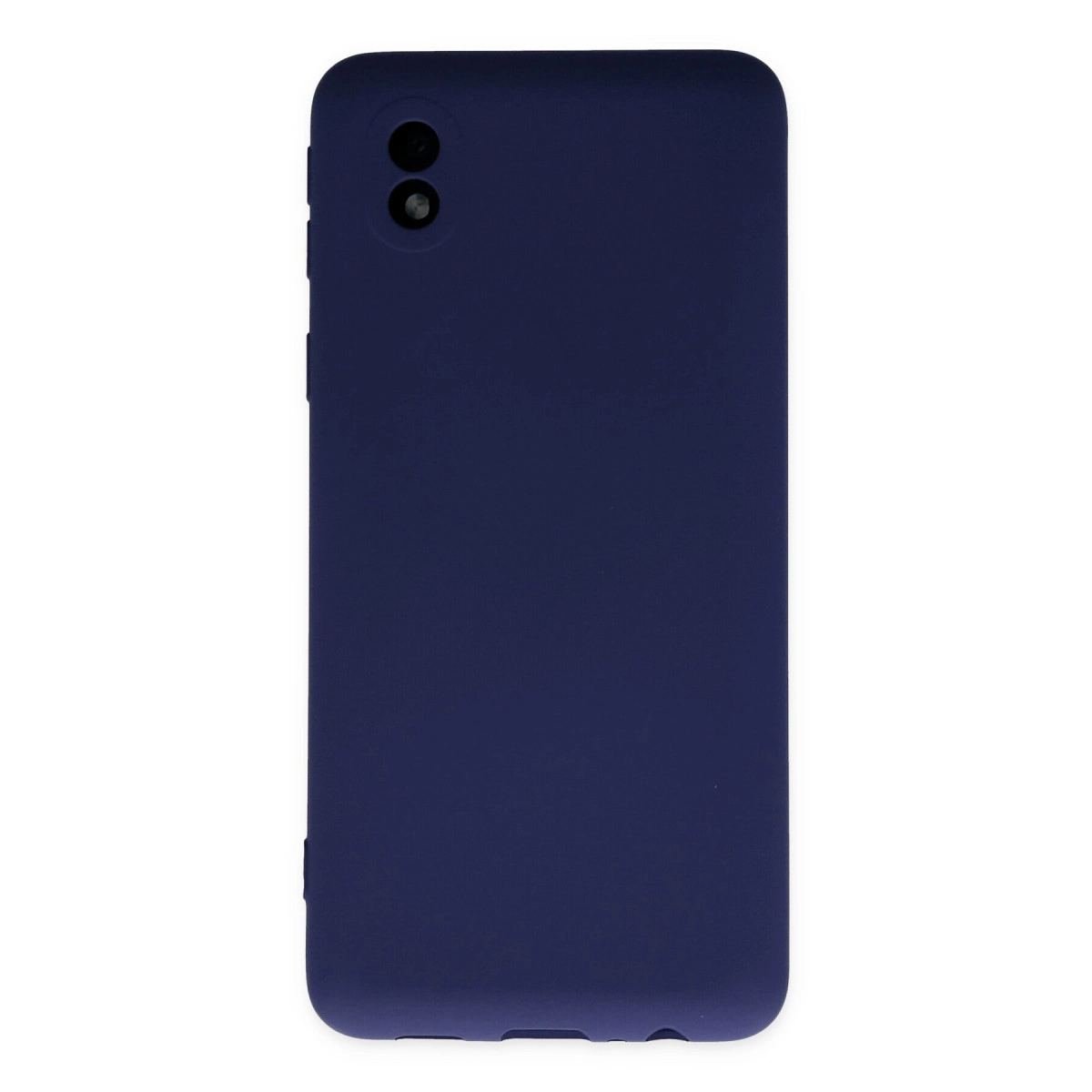 Samsung Galaxy A01 Core Kılıf Nano İçi Kadife Silikon - Lacivert