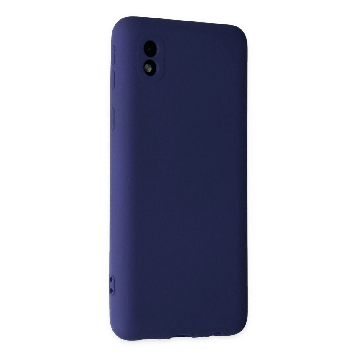 Samsung Galaxy A01 Core Kılıf Nano İçi Kadife Silikon - Lacivert