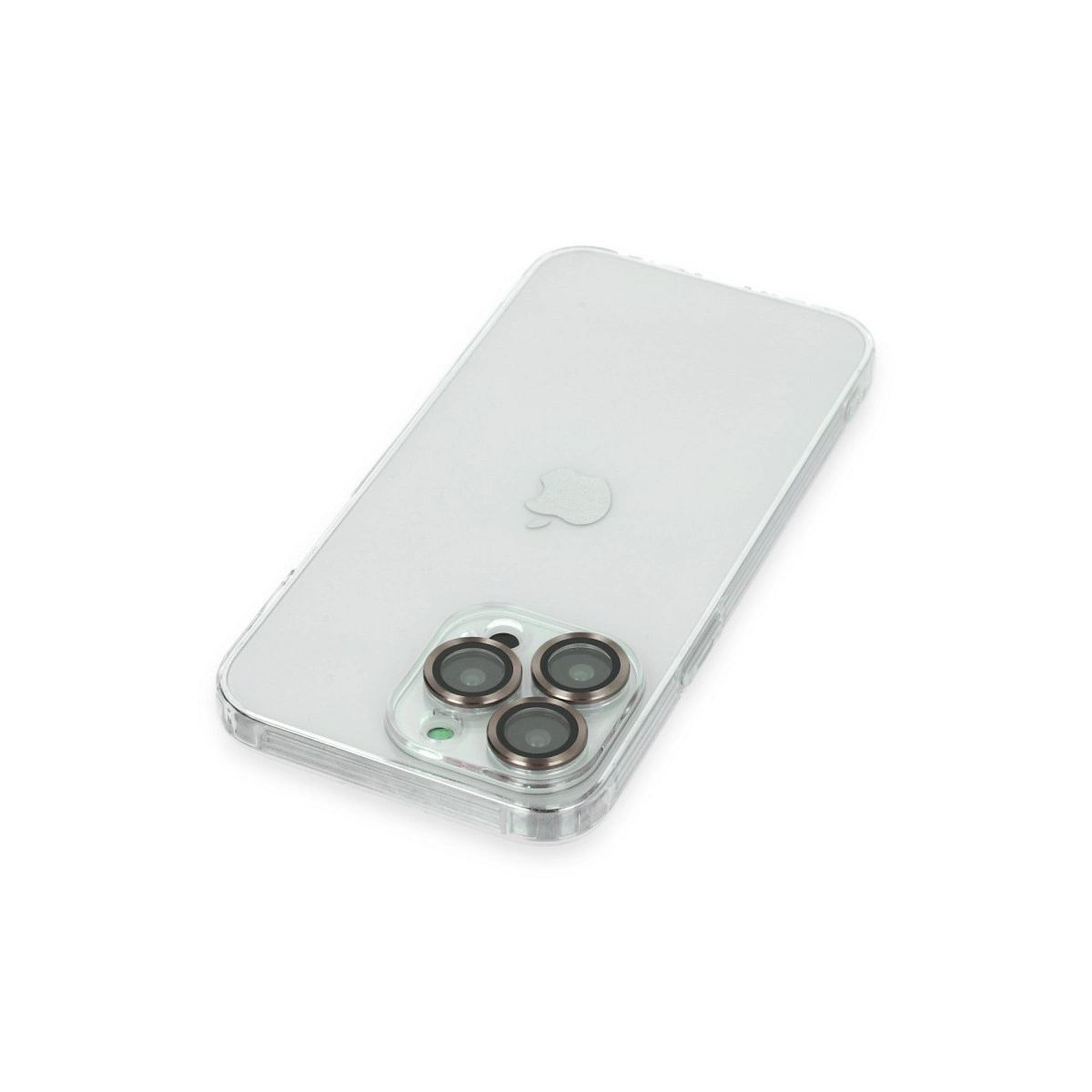 Apple İphone 13 Pro Kılıf Luko Lens Silikon -yeşil