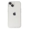 Apple İphone 14 Kılıf Luko Lens Silikon - Gümüş