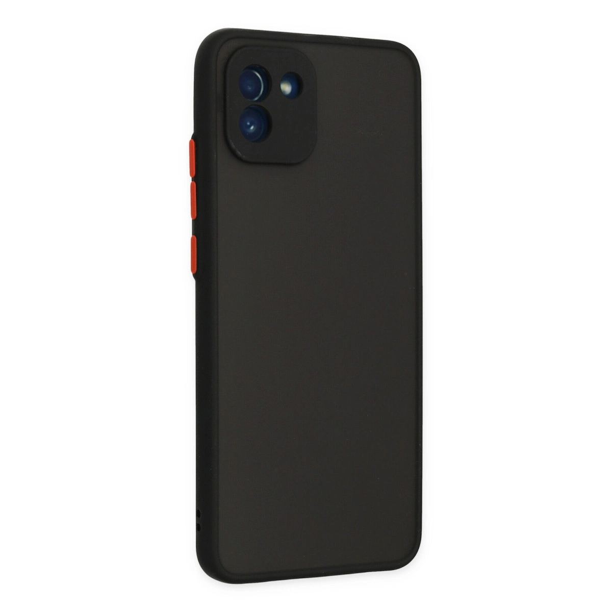 Samsung Galaxy A03 Kılıf Montreal Silikon Kapak - Siyah