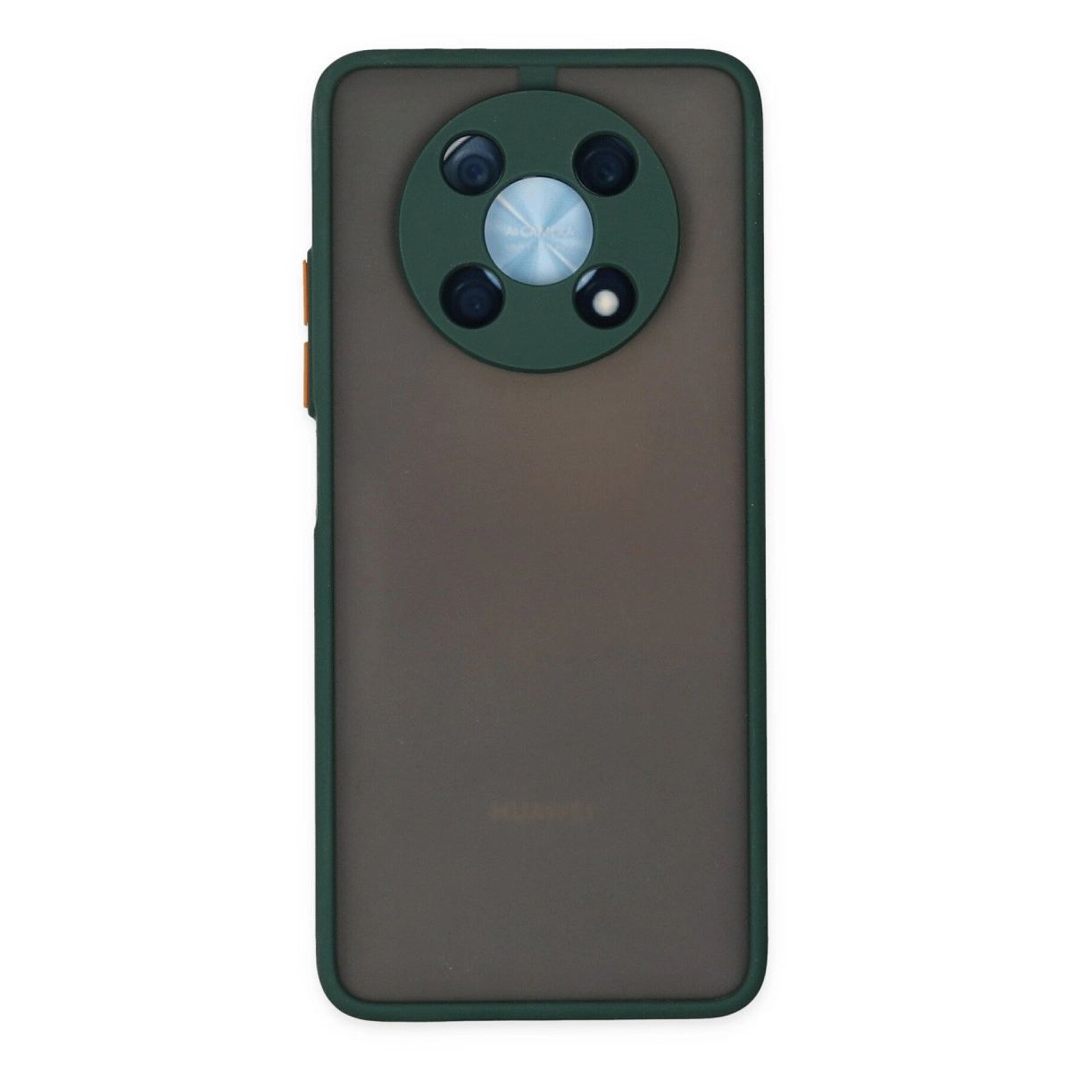 Huawei Nova Y90 Kılıf Montreal Silikon Kapak - Yeşil