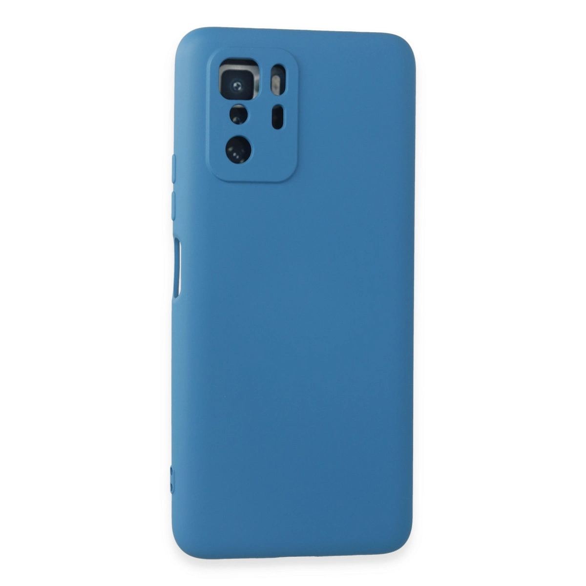 Xiaomi Poco X3 Gt Kılıf Nano İçi Kadife Silikon - Mavi