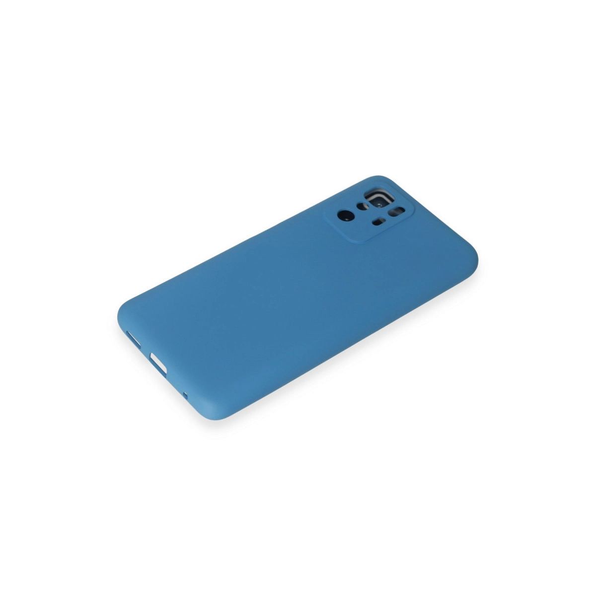 Xiaomi Poco X3 Gt Kılıf Nano İçi Kadife Silikon - Mavi