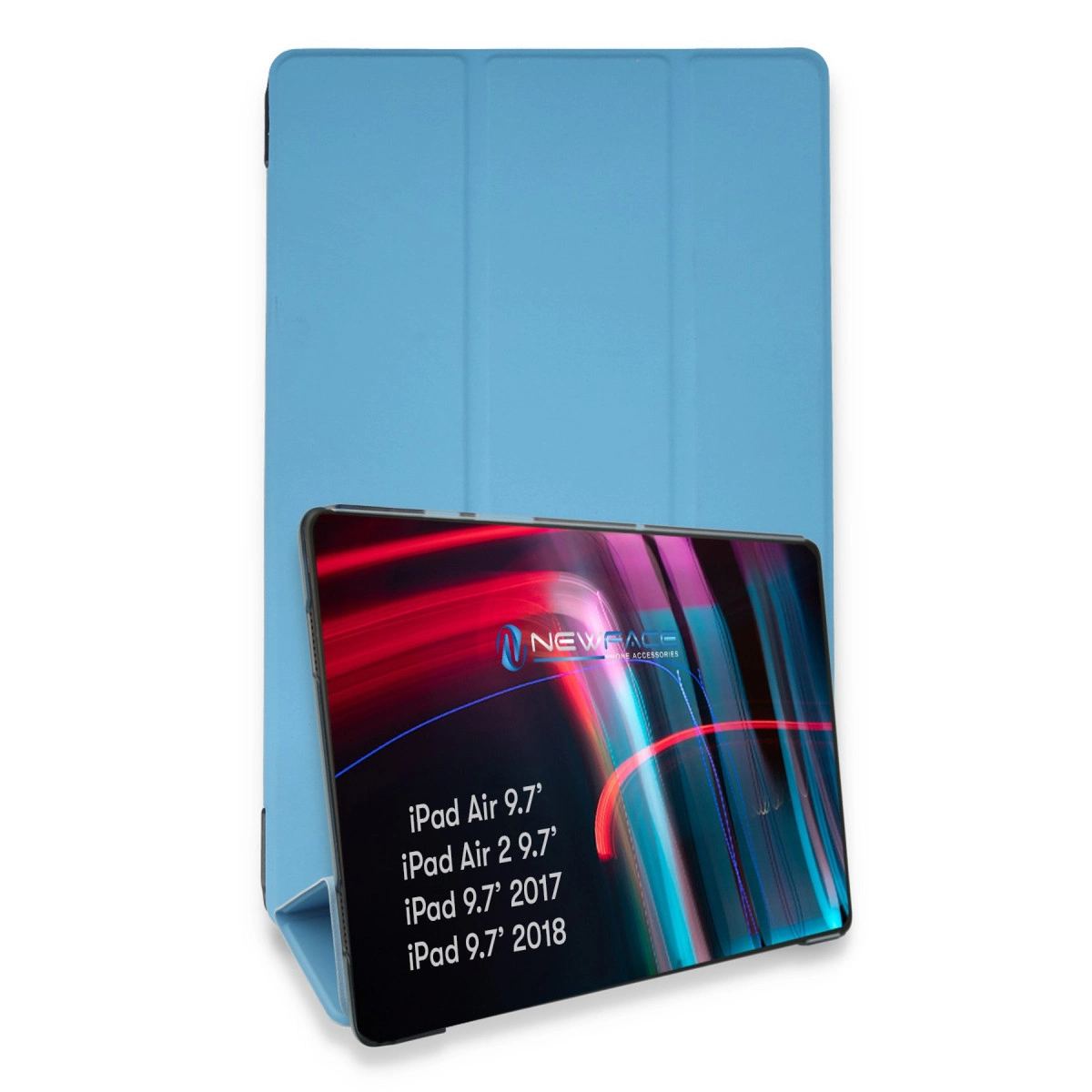 Apple İpad 5 Air 9.7 Kılıf Tablet Smart Kılıf - Mavi