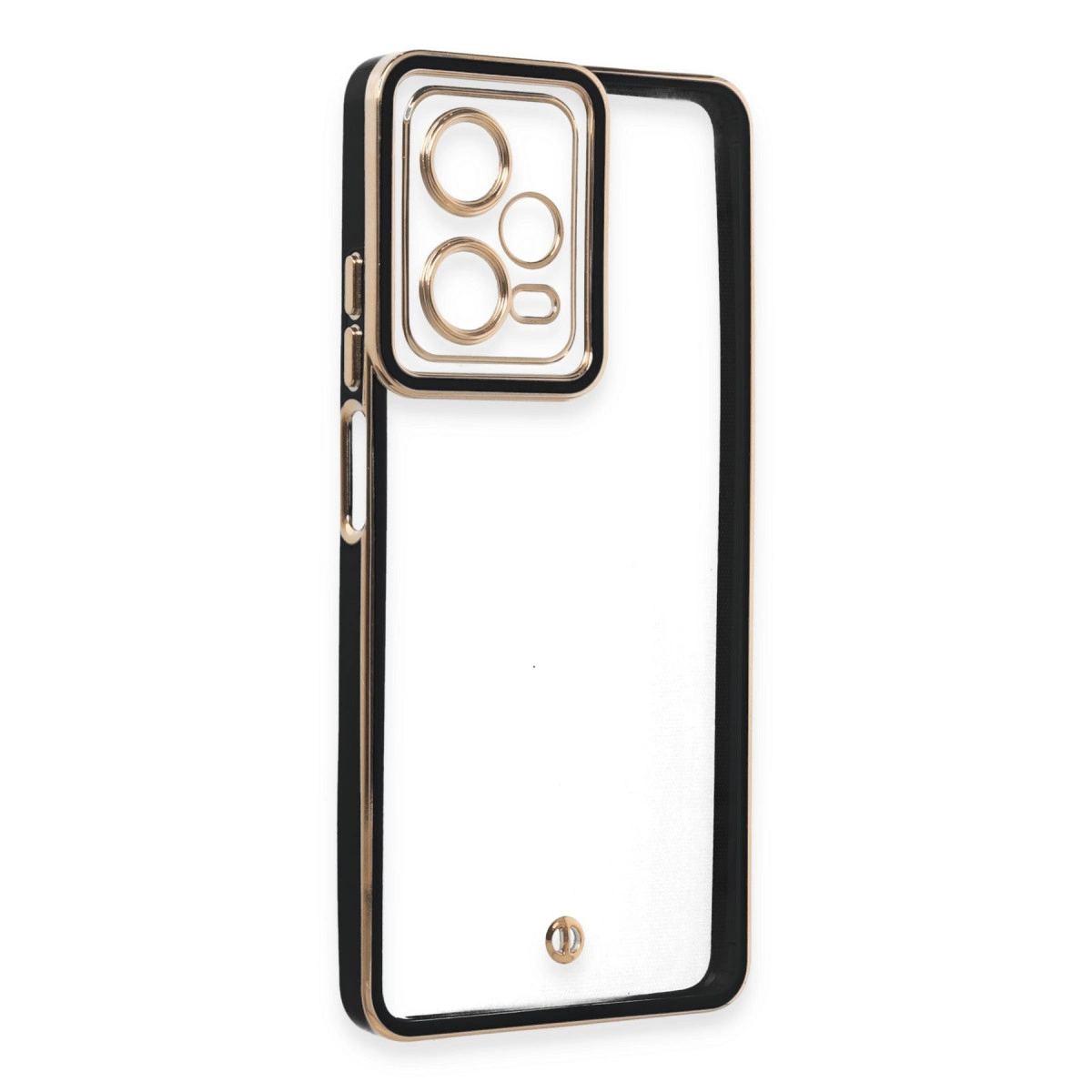 Xiaomi Redmi Note 12 5g Kılıf Liva Lens Silikon - Siyah