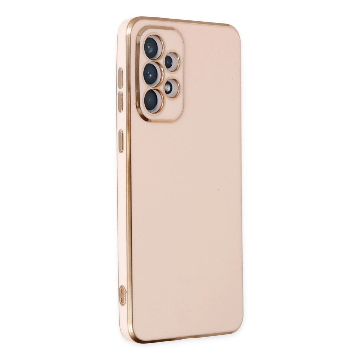 Samsung Galaxy A73 5g Kılıf Volet Silikon - Pembe