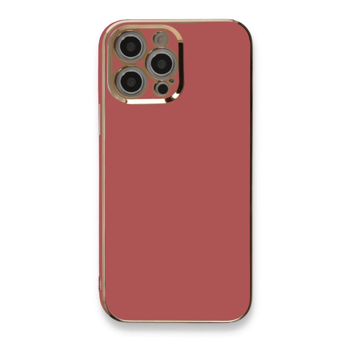 Apple İphone 12 Pro Kılıf Volet Silikon - Kırmızı