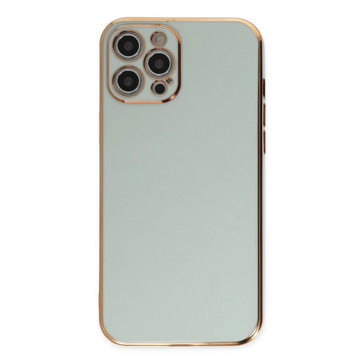 Apple İphone 12 Pro Kılıf Volet Silikon - Açık Yeşil