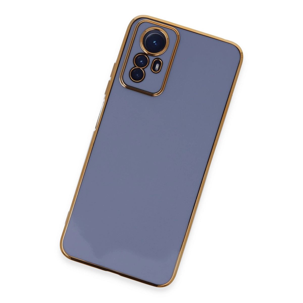 Xiaomi Redmi Note 12s Kılıf Volet Silikon - Mavi