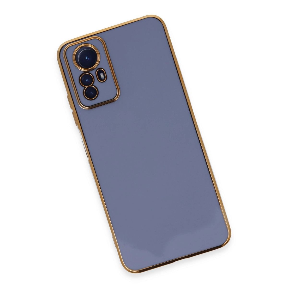 Xiaomi Redmi Note 12s Kılıf Volet Silikon - Mavi