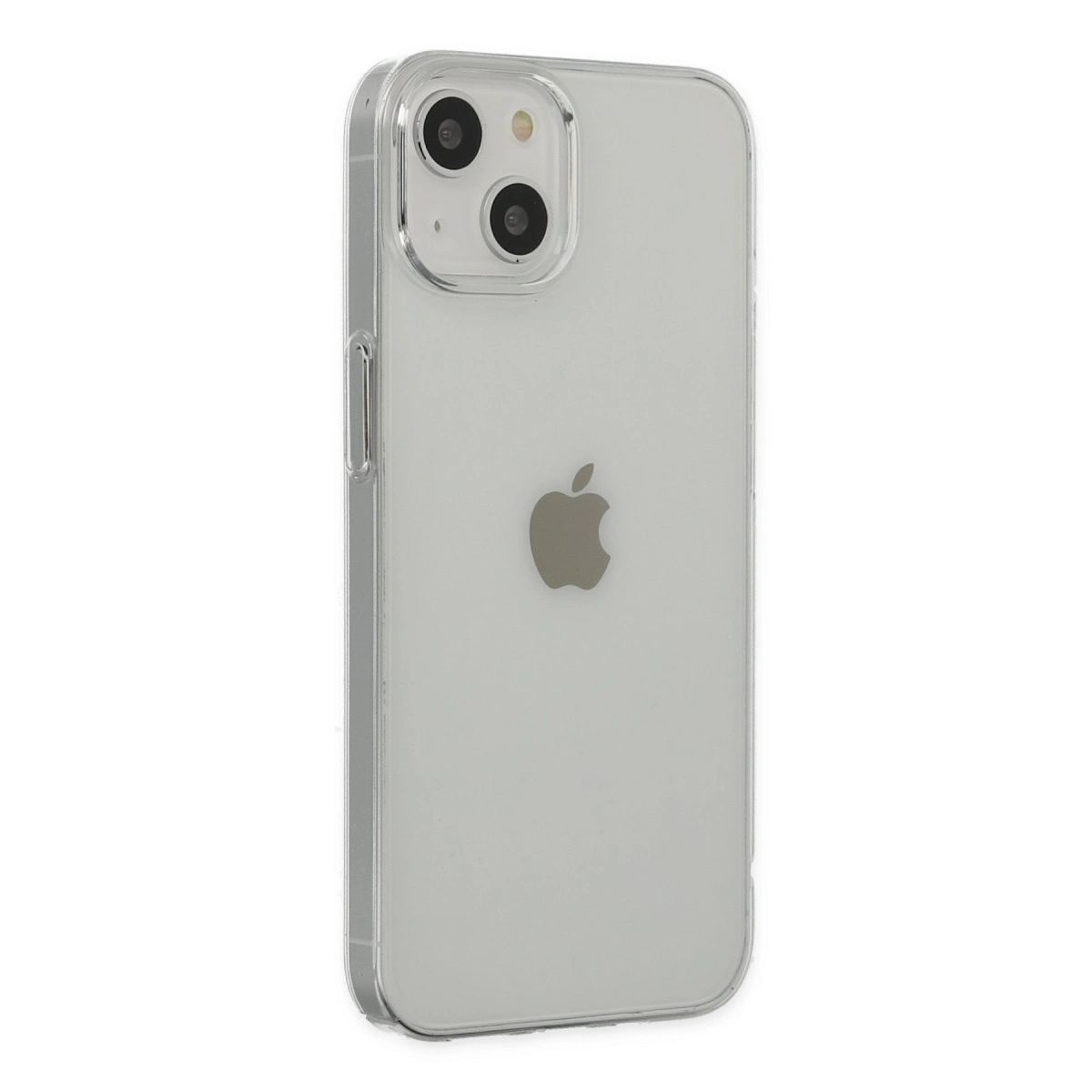 Apple İphone 14 Plus Kılıf Pc Sert Şeffaf Kapak - Şeffaf