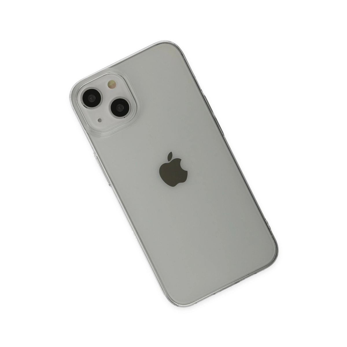 Apple İphone 14 Plus Kılıf Pc Sert Şeffaf Kapak - Şeffaf