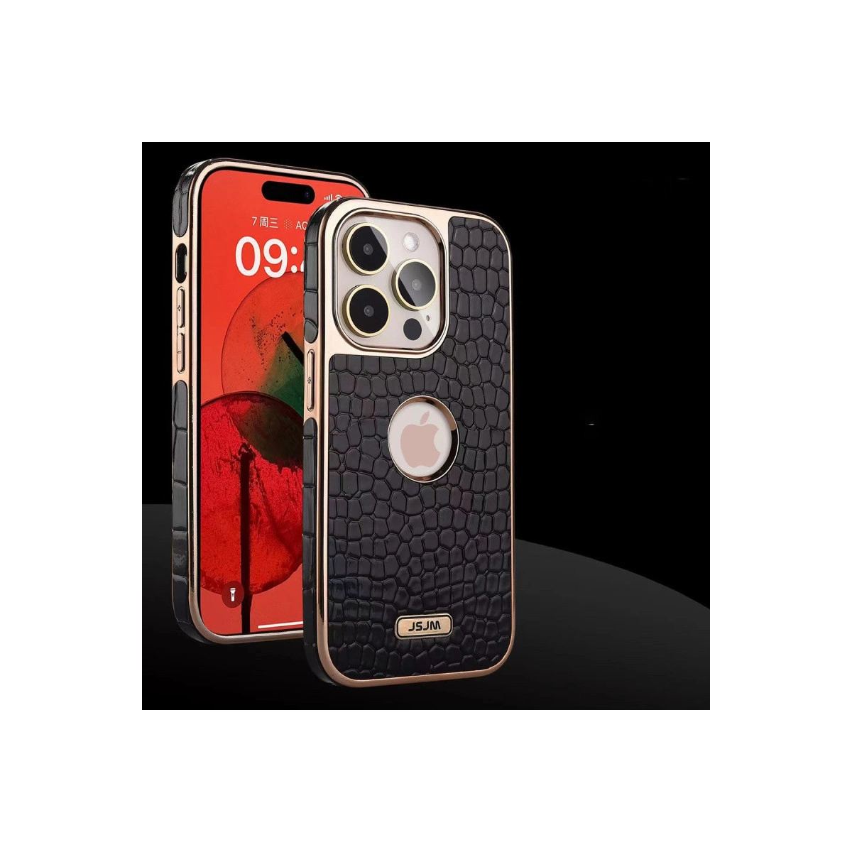 Apple İphone 14 Pro Kılıf Snake Kapak - Koyu Yeşil