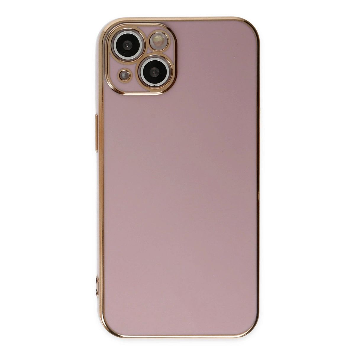 Apple İphone 14 Kılıf Volet Silikon - Mor
