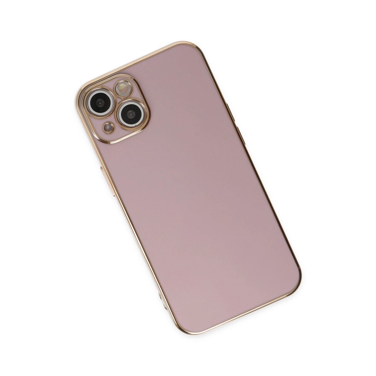 Apple İphone 14 Kılıf Volet Silikon - Mor