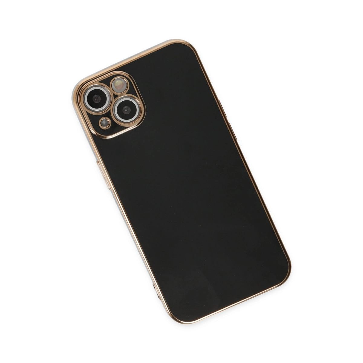 Apple İphone 14 Plus Kılıf Volet Silikon - Siyah