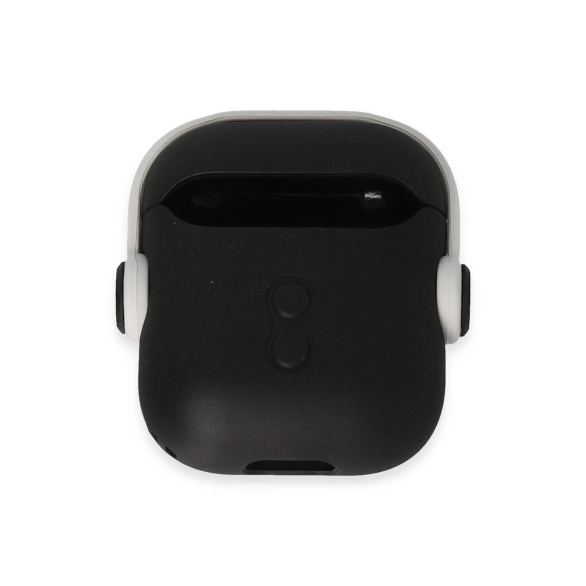 Apple Airpods 2 (2.nesil) Cool Kılıf - Siyah-beyaz