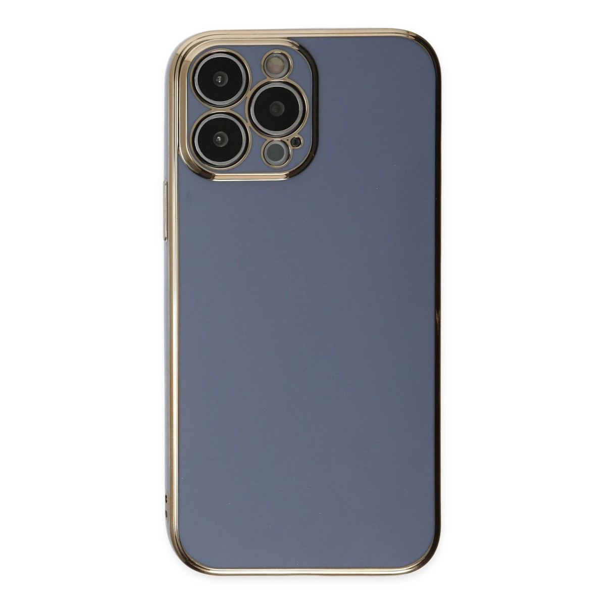 Apple İphone 14 Pro Kılıf Volet Silikon - Mavi
