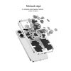 Apple İphone 13 Pro Max Kılıf Mekanik Bumper Kapak - Gümüş