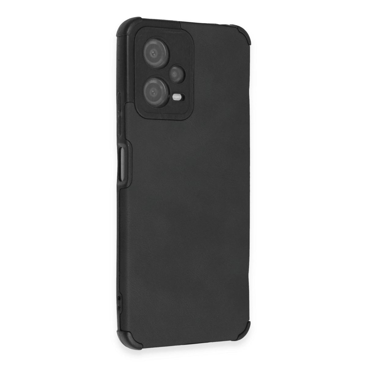 Xiaomi Redmi Note 12 5g Kılıf Loop Deri Silikon - Siyah