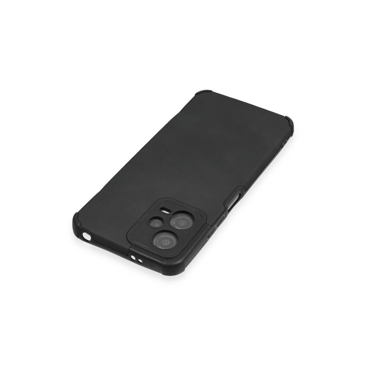 Xiaomi Redmi Note 12 5g Kılıf Loop Deri Silikon - Siyah