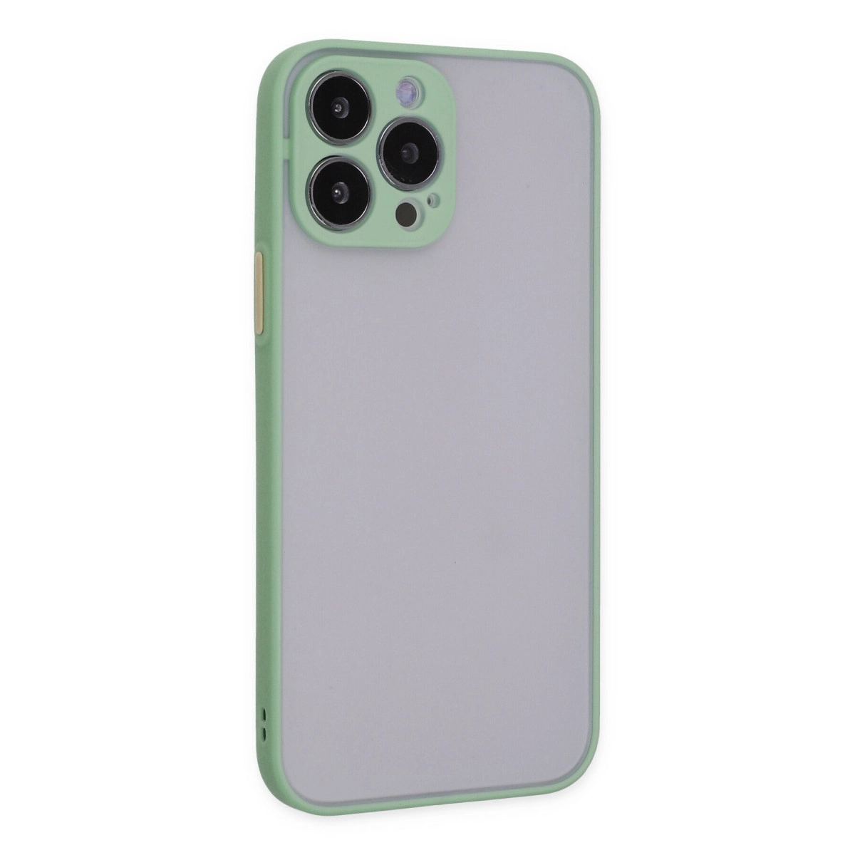 Apple İphone 14 Pro Max Kılıf Montreal Silikon Kapak - Turkuaz