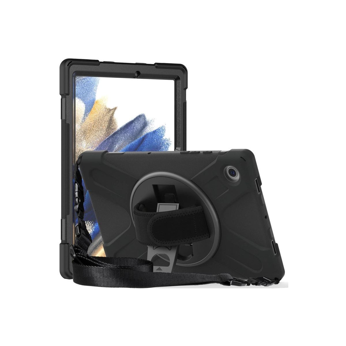 Samsung Galaxy X200 Tab A8 10.5 Kılıf Amazing Tablet Kapak - Mor
