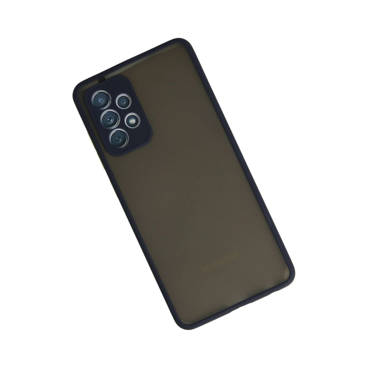 Samsung Galaxy A72 Kılıf Montreal Silikon Kapak - Lacivert