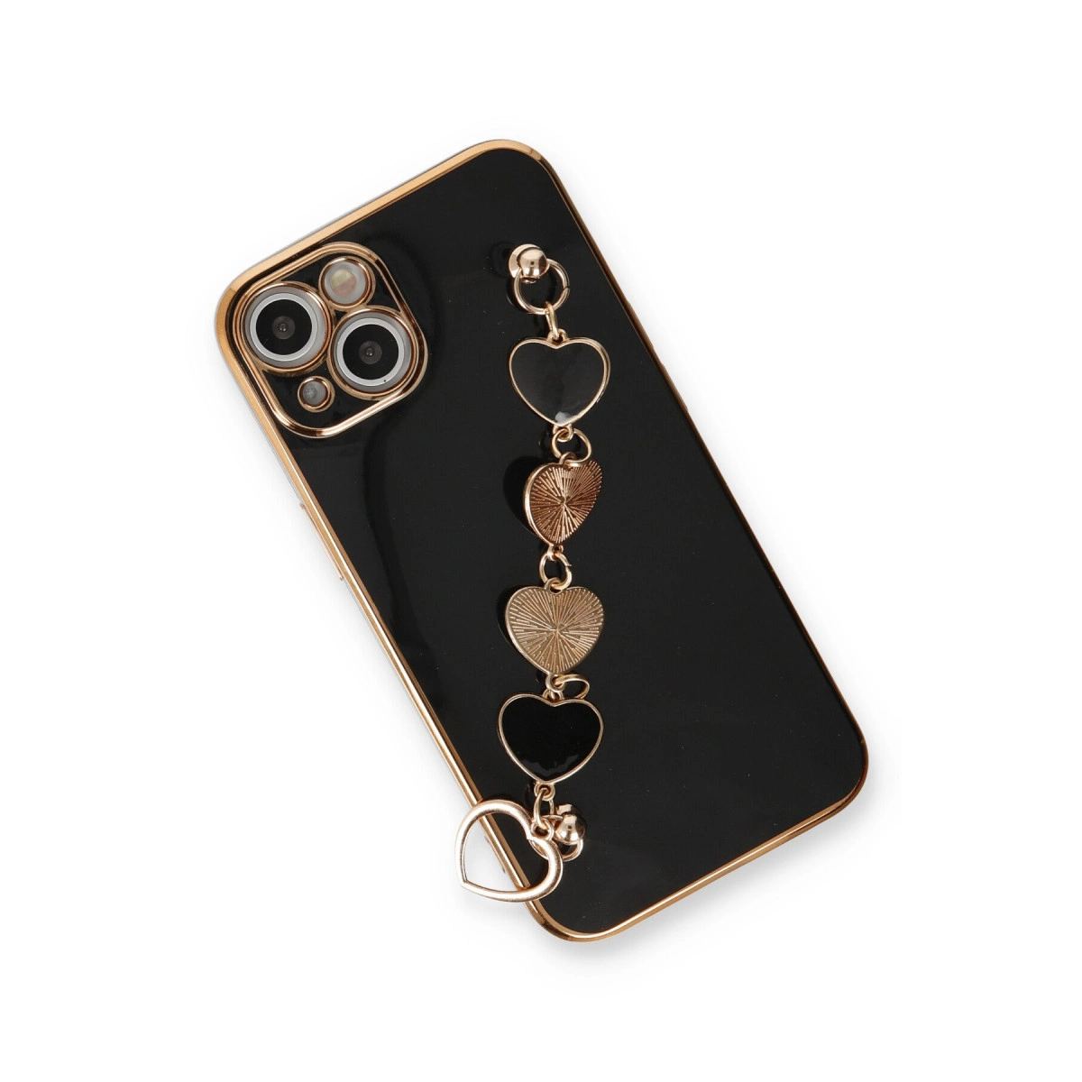 Apple İphone 14 Kılıf Esila Silikon - Siyah