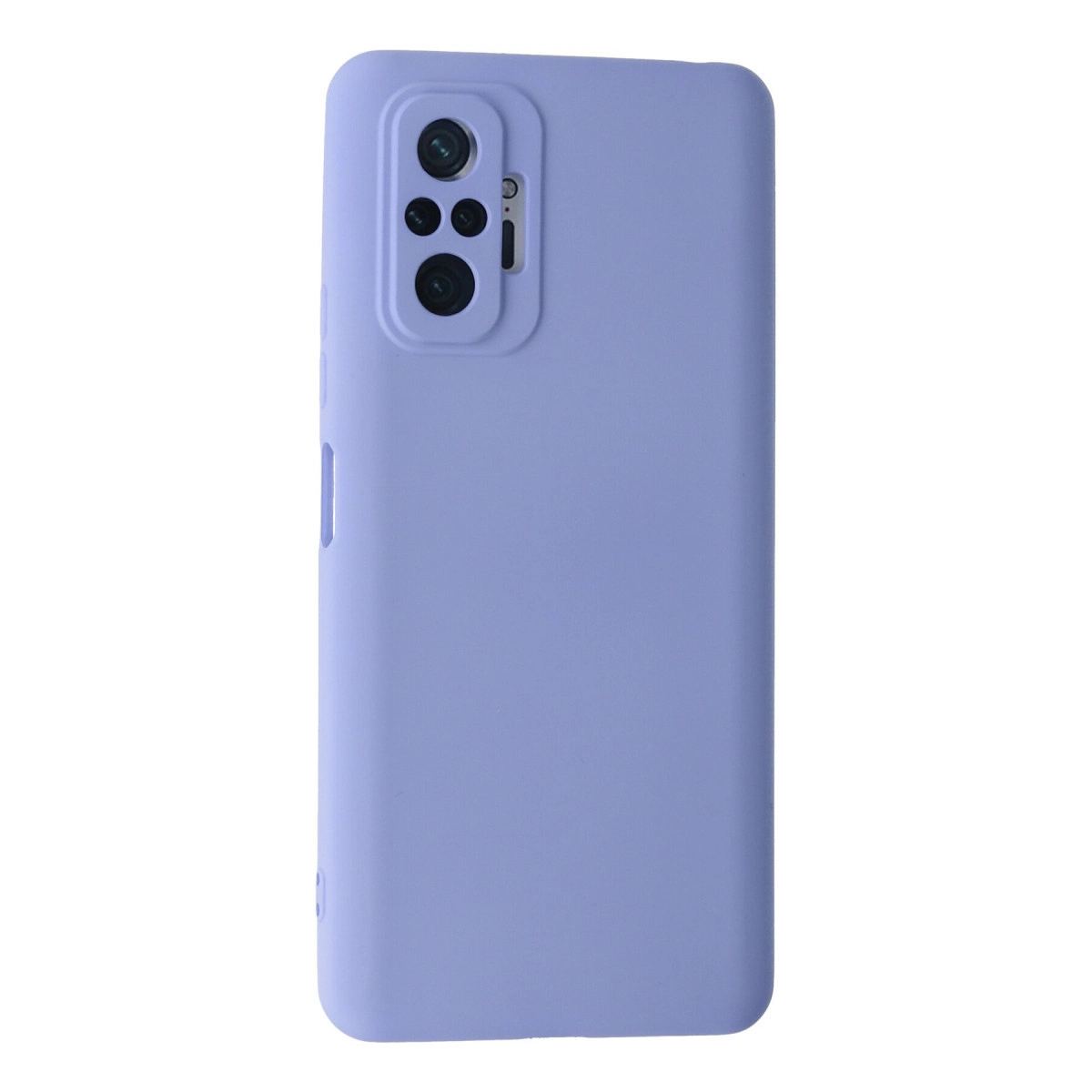 Xiaomi Redmi Note 10 Pro Kılıf Nano İçi Kadife Silikon - Lila