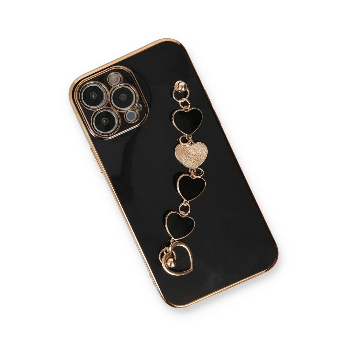 Apple İphone 14 Pro Kılıf Esila Silikon - Siyah