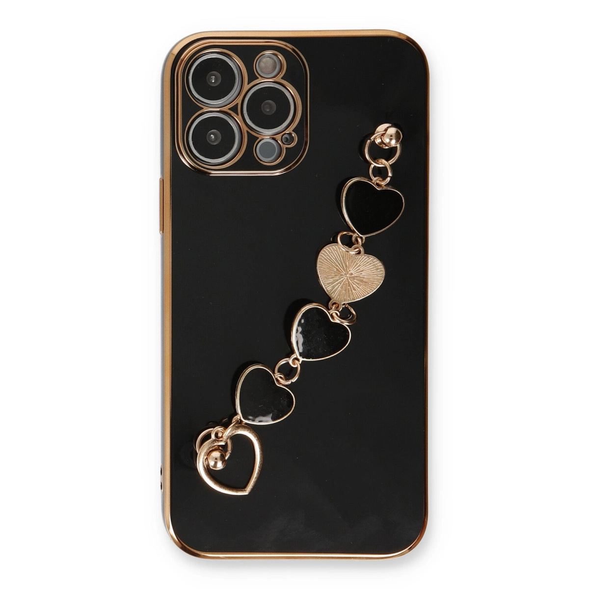 Apple İphone 14 Pro Max Kılıf Esila Silikon - Siyah