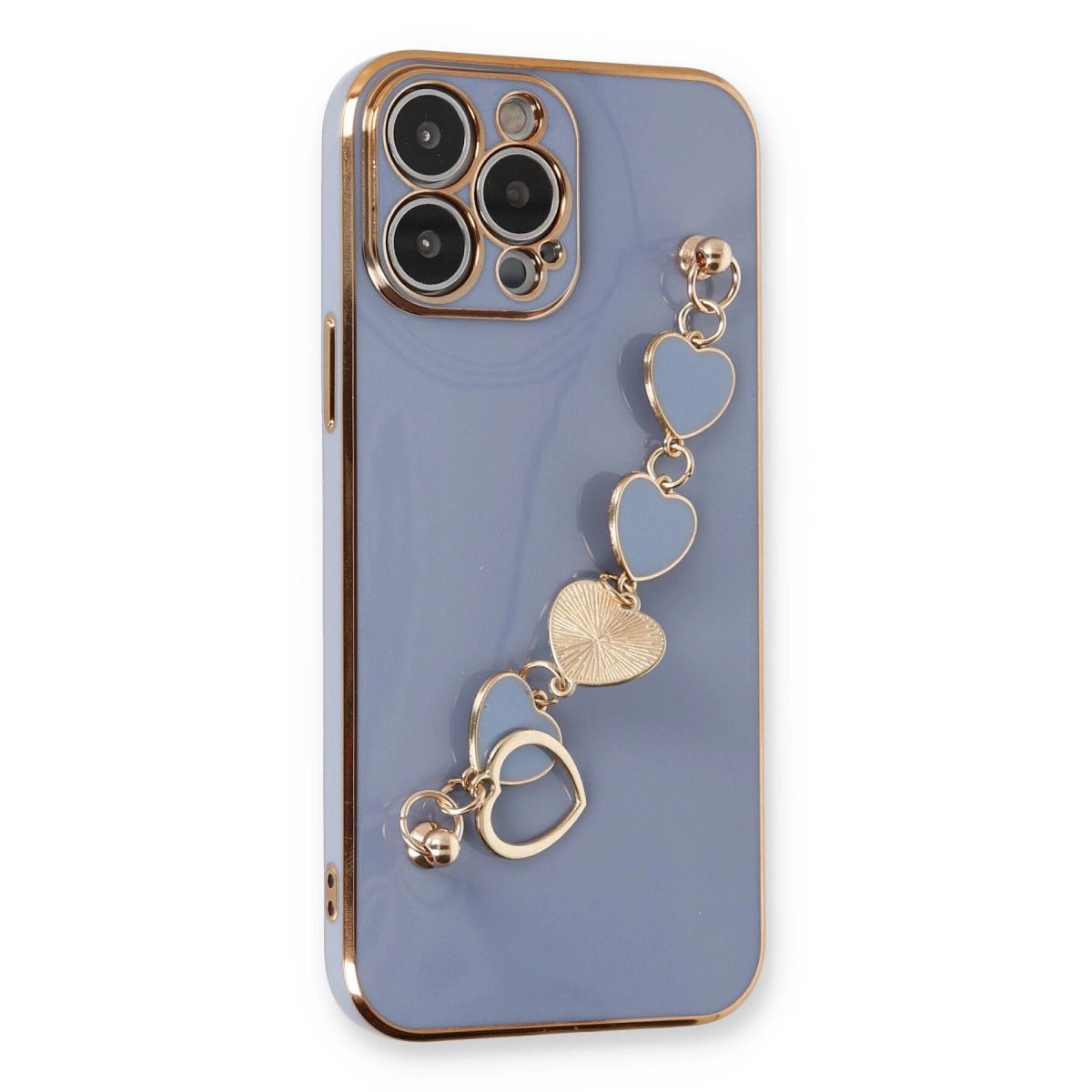 Apple İphone 14 Pro Max Kılıf Esila Silikon - Gri
