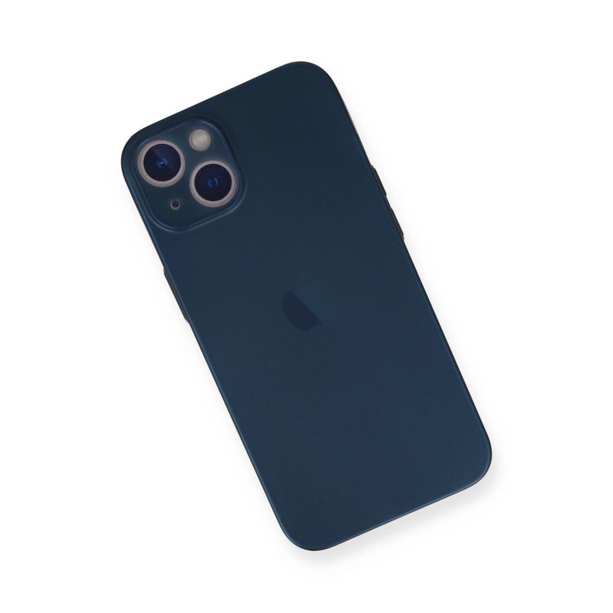 Apple İphone 14 Plus Kılıf Pp Ultra İnce Kapak - Mavi