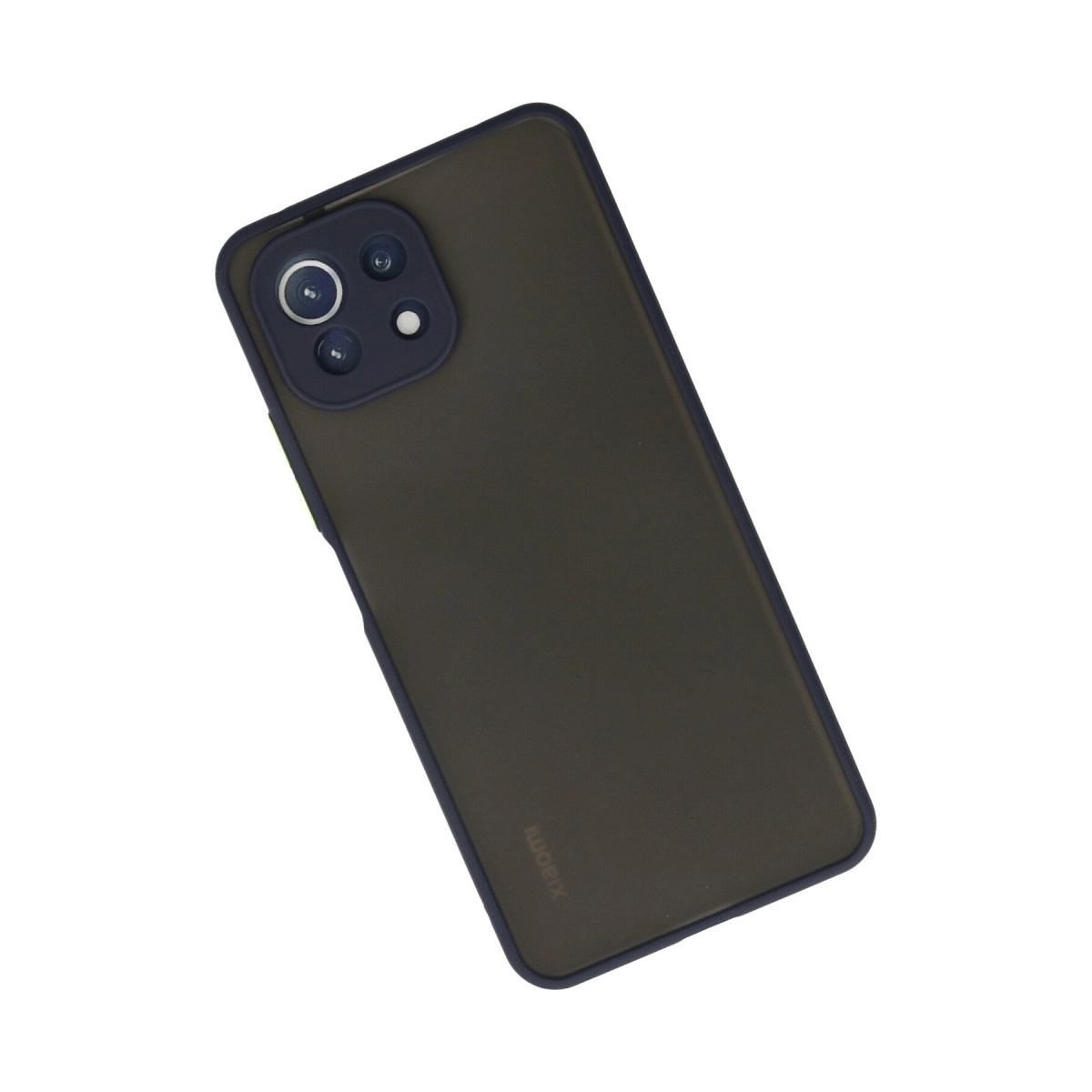 Xiaomi Mi 11 Lite Kılıf Montreal Silikon Kapak - Lacivert